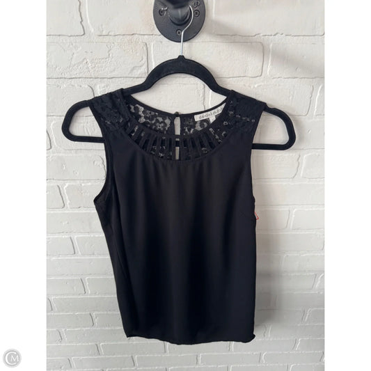 Blouse Sleeveless By Daniel Rainn In Black, Size: S