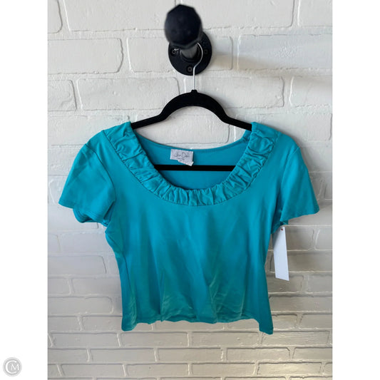 Top Short Sleeve By Clothes Mentor In Blue, Size: Mp
