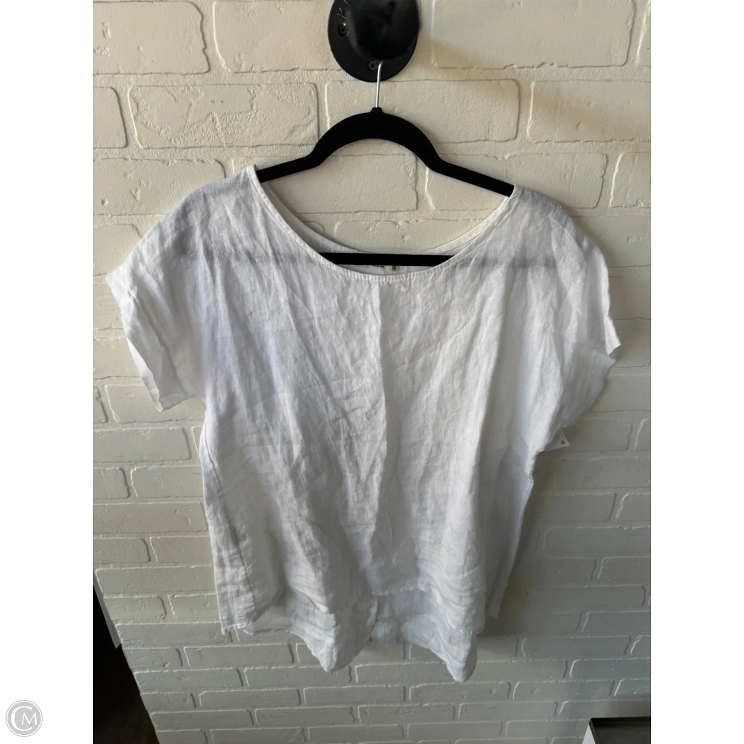 Tunic Short Sleeve By Terzo Millennio In White, Size: S