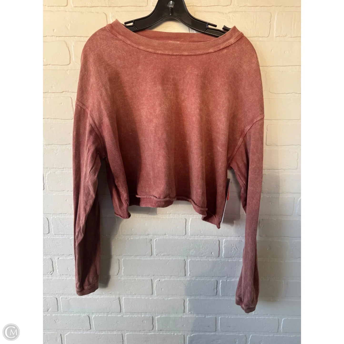 Top Long Sleeve By As Revival In Orange, Size: Xl