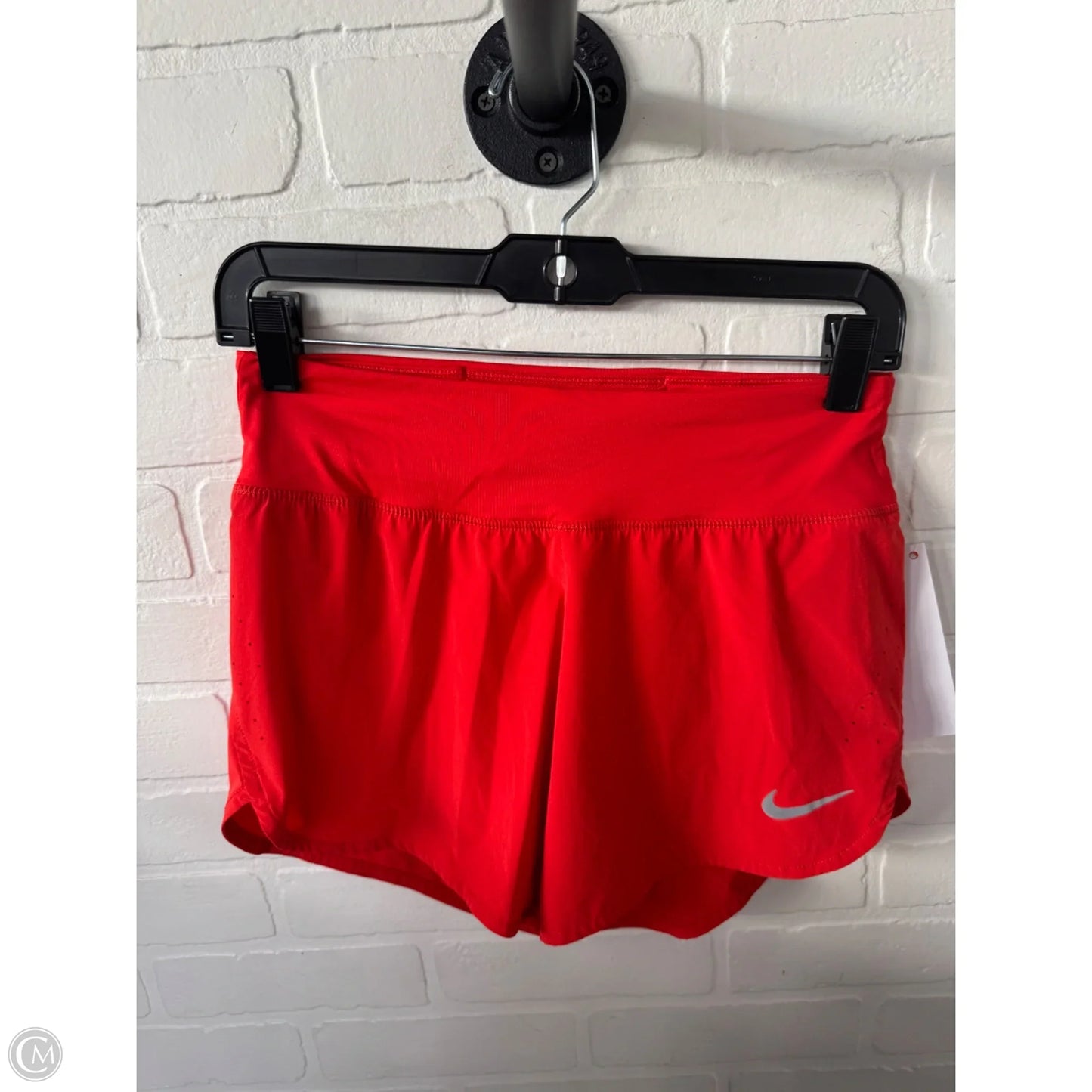 Athletic Shorts By Nike In Orange, Size: 4
