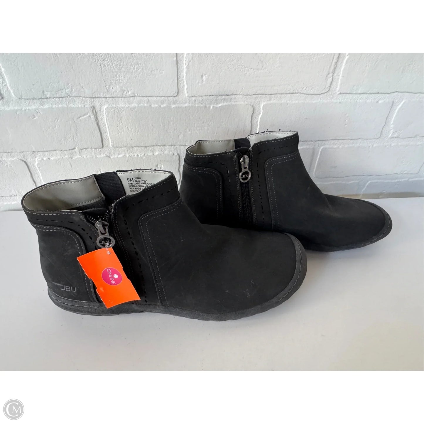 Boots Ankle Flats By Jbu By Jambu In Black, Size: 9