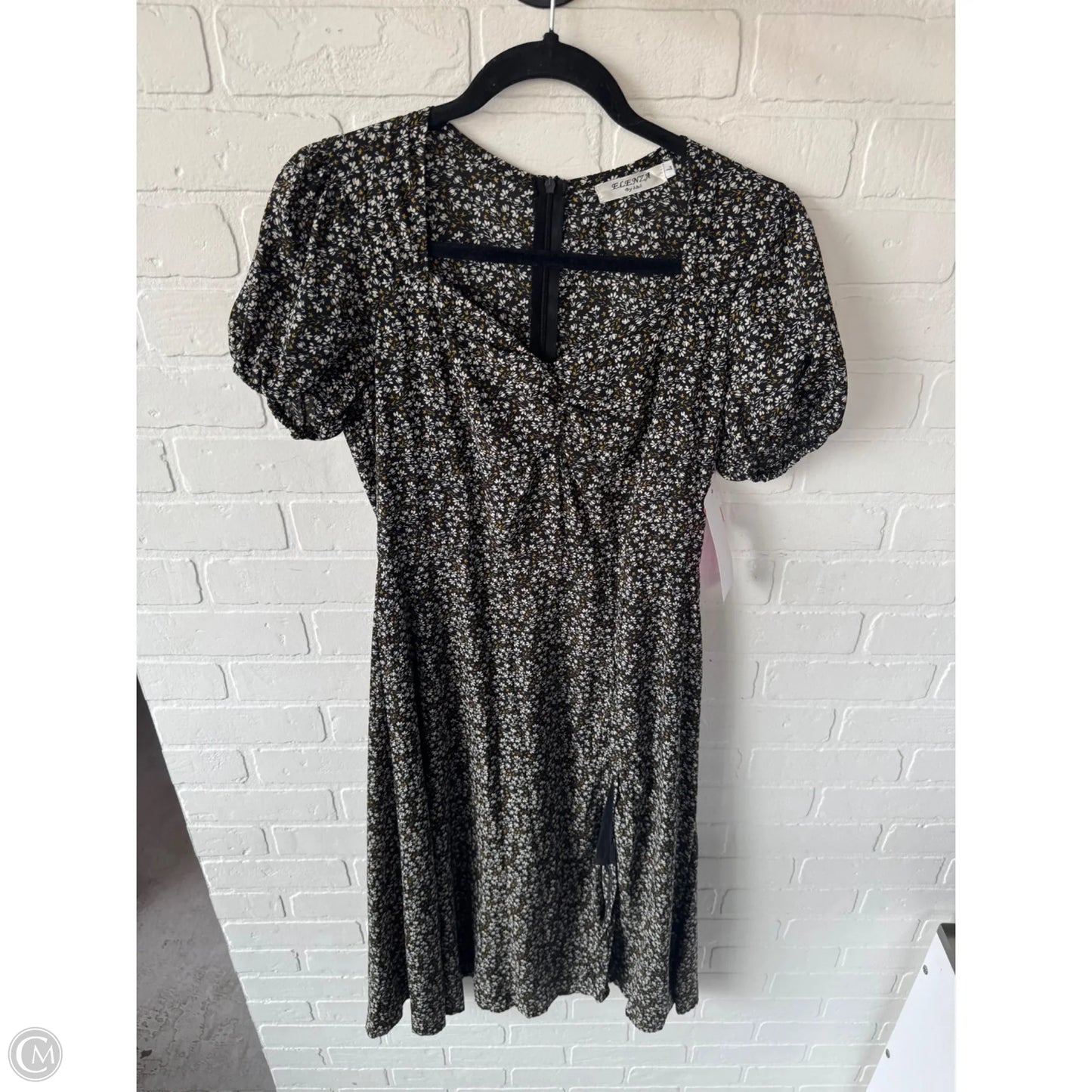 Dress Work By Clothes Mentor In Black & Cream, Size: L