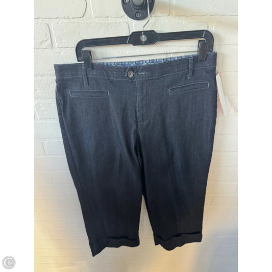 Capris By Bandolino In Blue, Size: 12