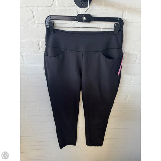 Athletic Pants By Puma In Black & Blue, Size: 4