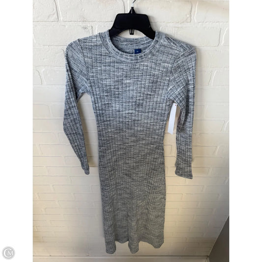 Dress Casual Maxi By Old Navy In Blue & White, Size: Xs