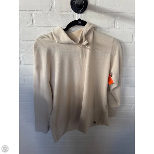 Top Long Sleeve By Zero Xposure In Cream, Size: L