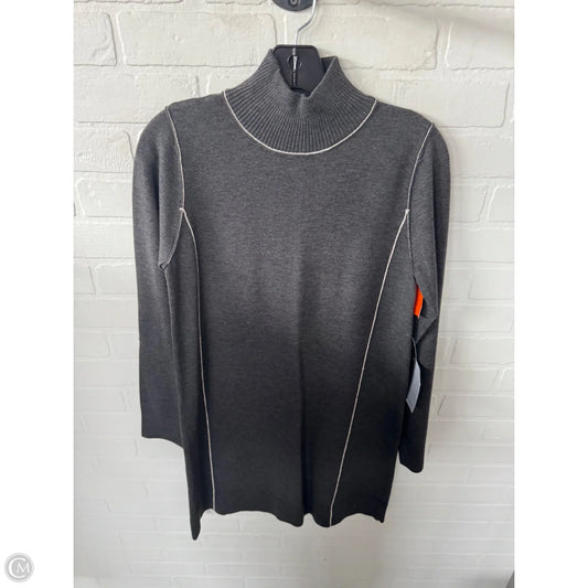 Dress Sweater By Max Studio In Grey, Size: M