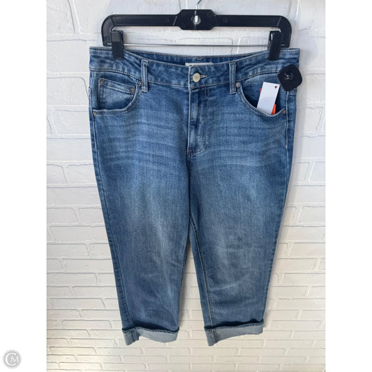 Jeans Straight By Oat In Blue Denim, Size: 6