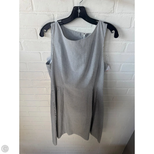 Dress Work By Anne Klein In Blue & White, Size: L