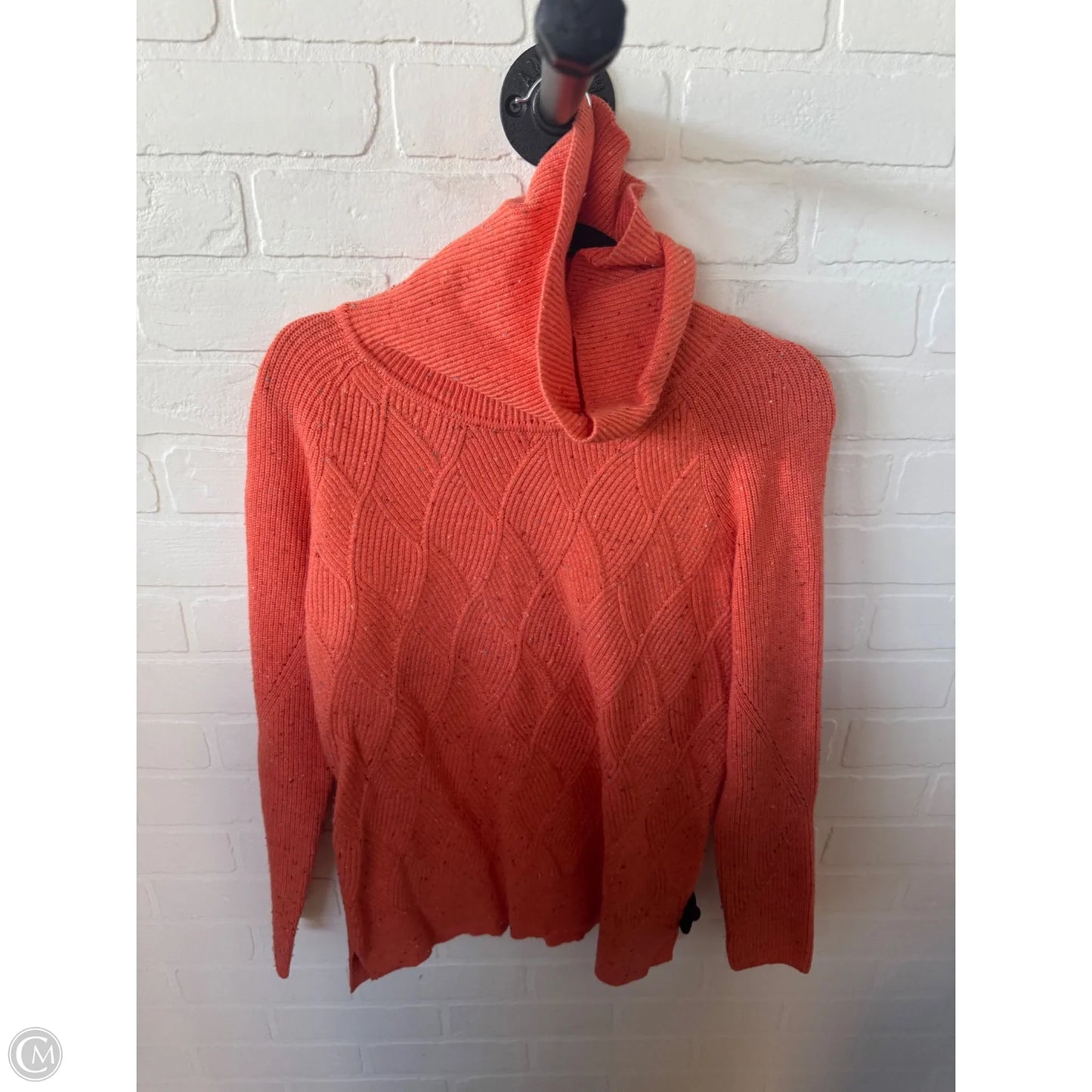 Sweater By Talbots In Orange, Size: Sp