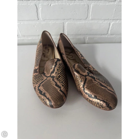 Shoes Flats By Sam Edelman In Snakeskin Print, Size: 7.5
