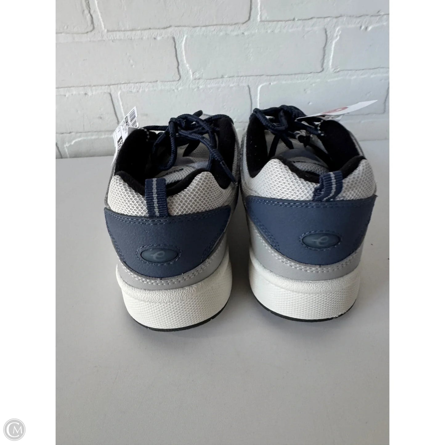 Shoes Athletic By Easy Spirit In Blue & Grey, Size: 9