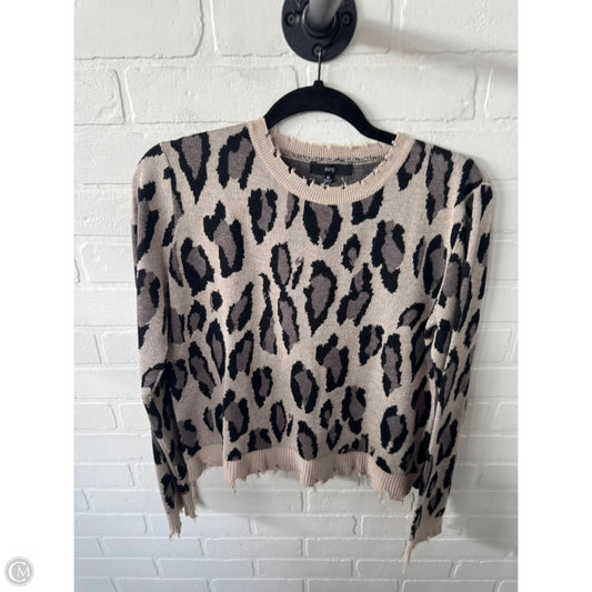 Sweater By Fate In Black & Tan, Size: M