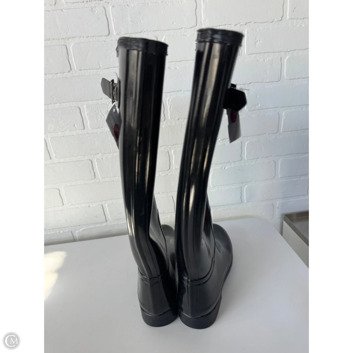 Boots Rain By Hunter In Black, Size: 8