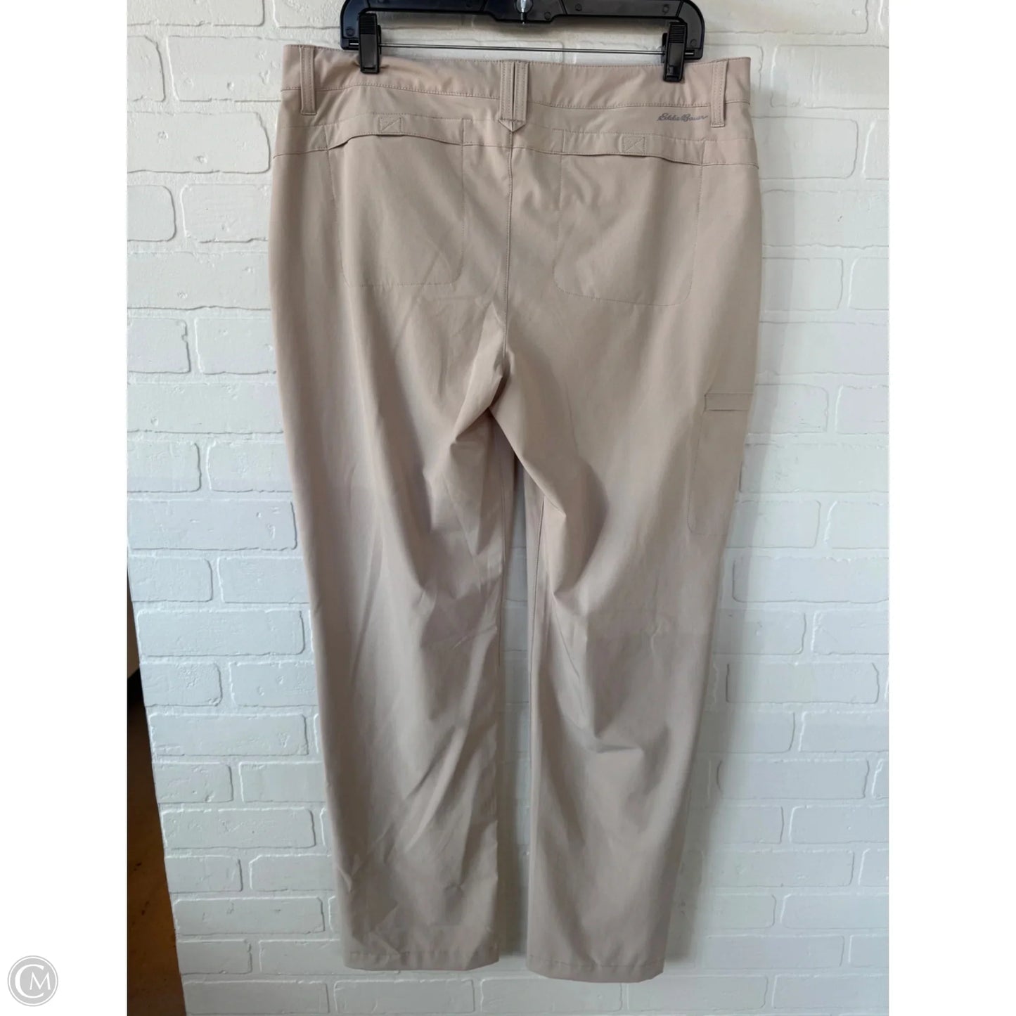Athletic Pants By Eddie Bauer In Tan, Size: 14