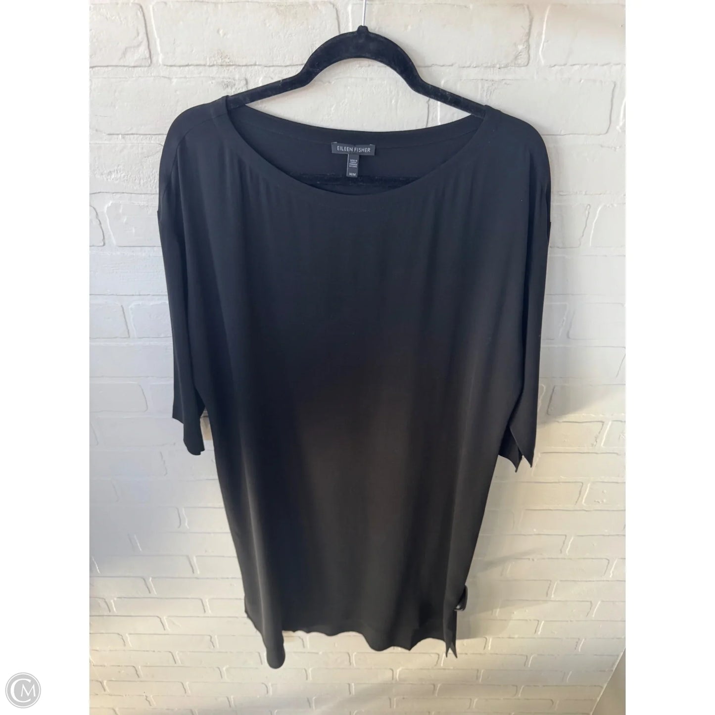 Dress Work By Eileen Fisher In Black, Size: M