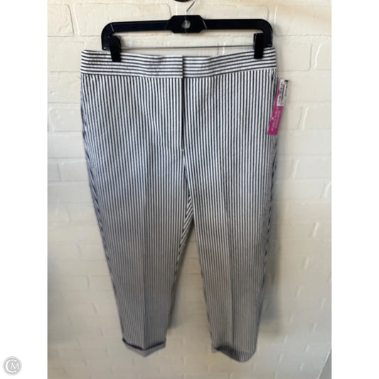 Pants Dress By Zara In Blue & White, Size: 16