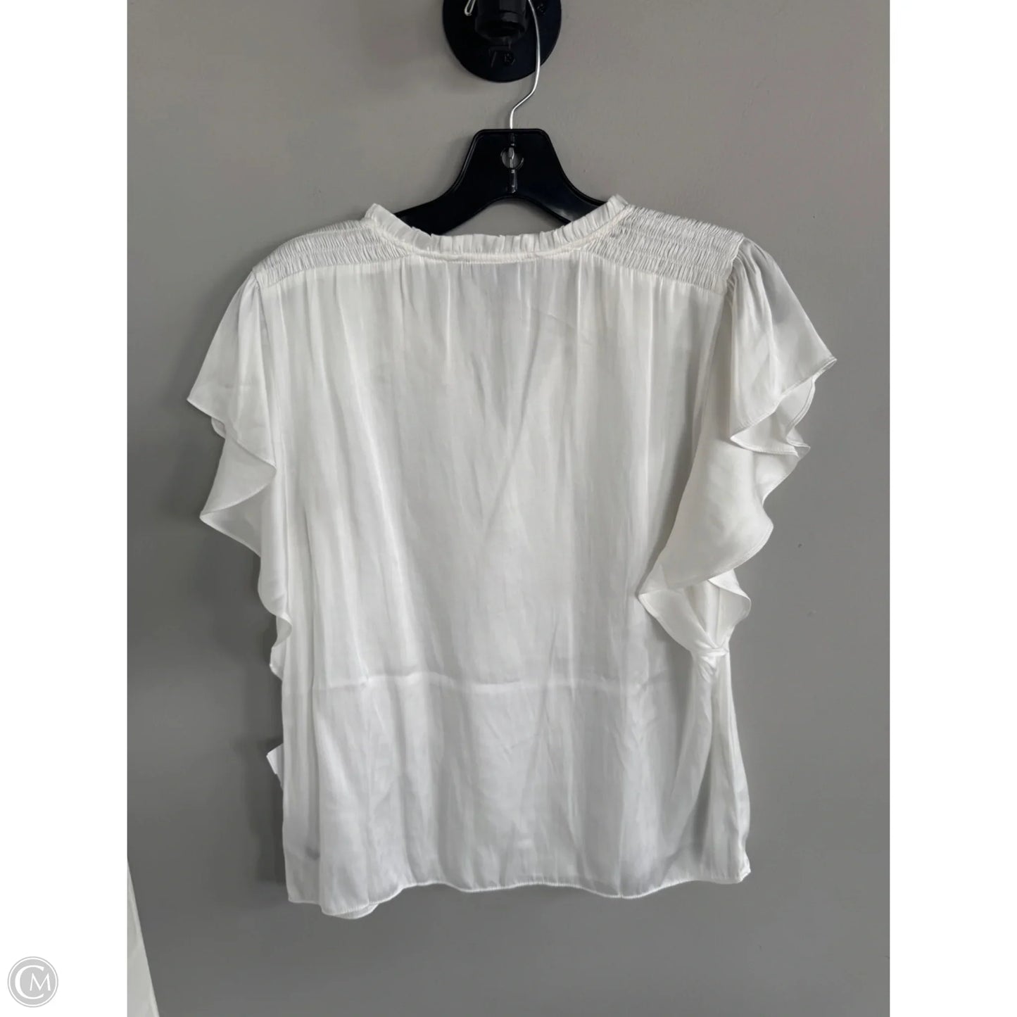 Blouse Sleeveless By Paige In White, Size: S