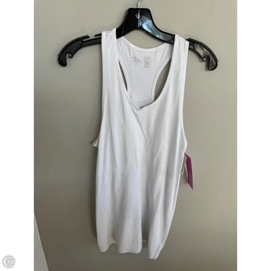 Athletic Tank Top By Zyia In White, Size: M