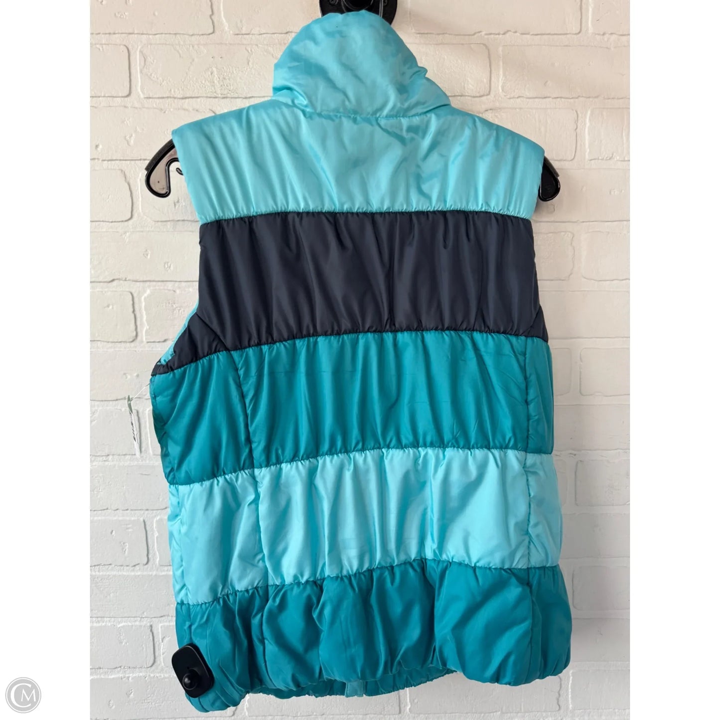 Vest Puffer & Quilted By Puma In Blue, Size: M