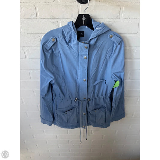Jacket Utility By Clothes Mentor In Blue, Size: Xl