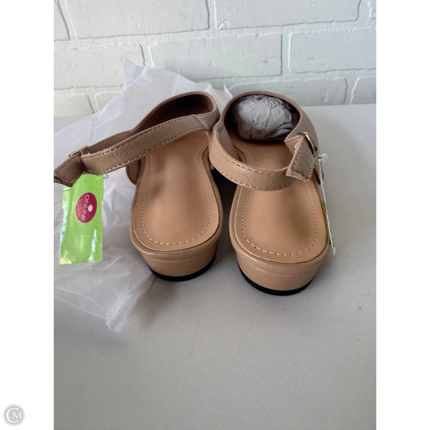 Shoes Flats By Cme In Tan, Size: 9