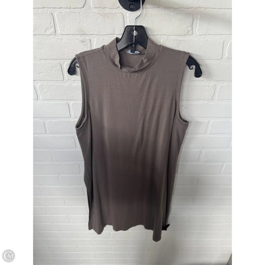 Dress Casual Short By Eileen Fisher In Brown, Size: M