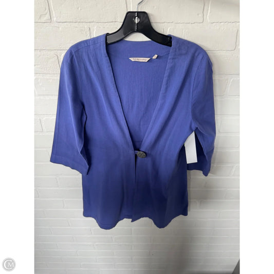 Cardigan By Soft Surroundings In Blue & Purple, Size: Xs