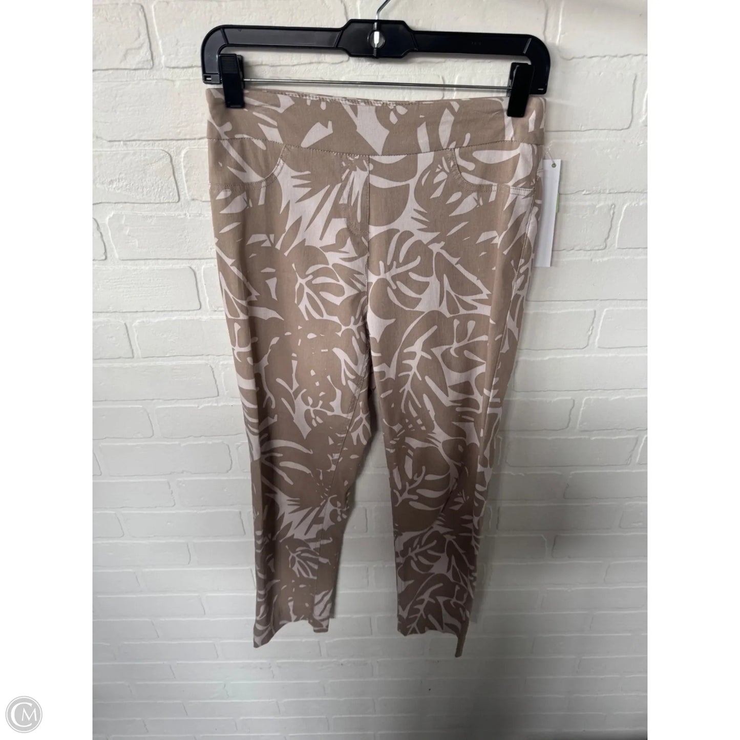 Pants Cropped By Soft Surroundings In Tan, Size: 0