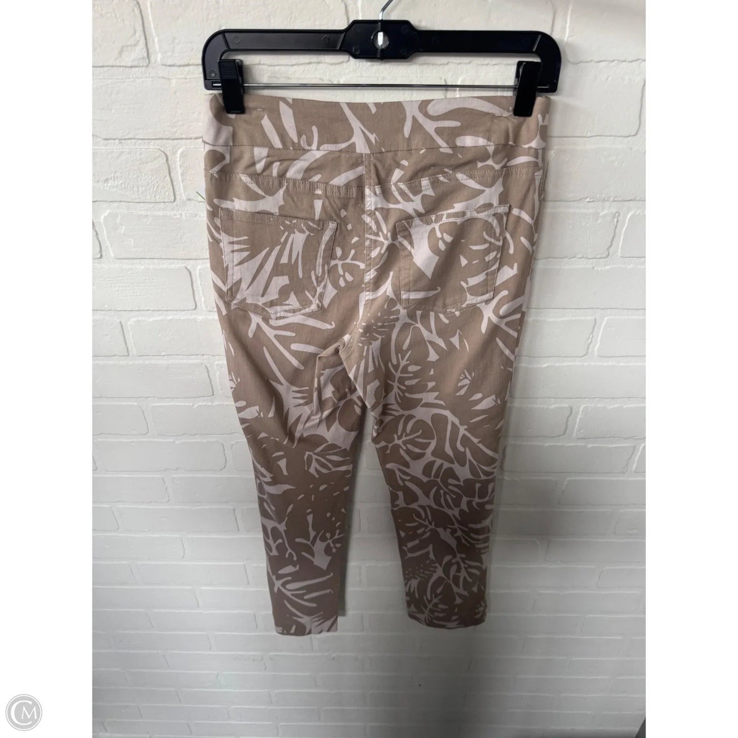 Pants Cropped By Soft Surroundings In Tan, Size: 0