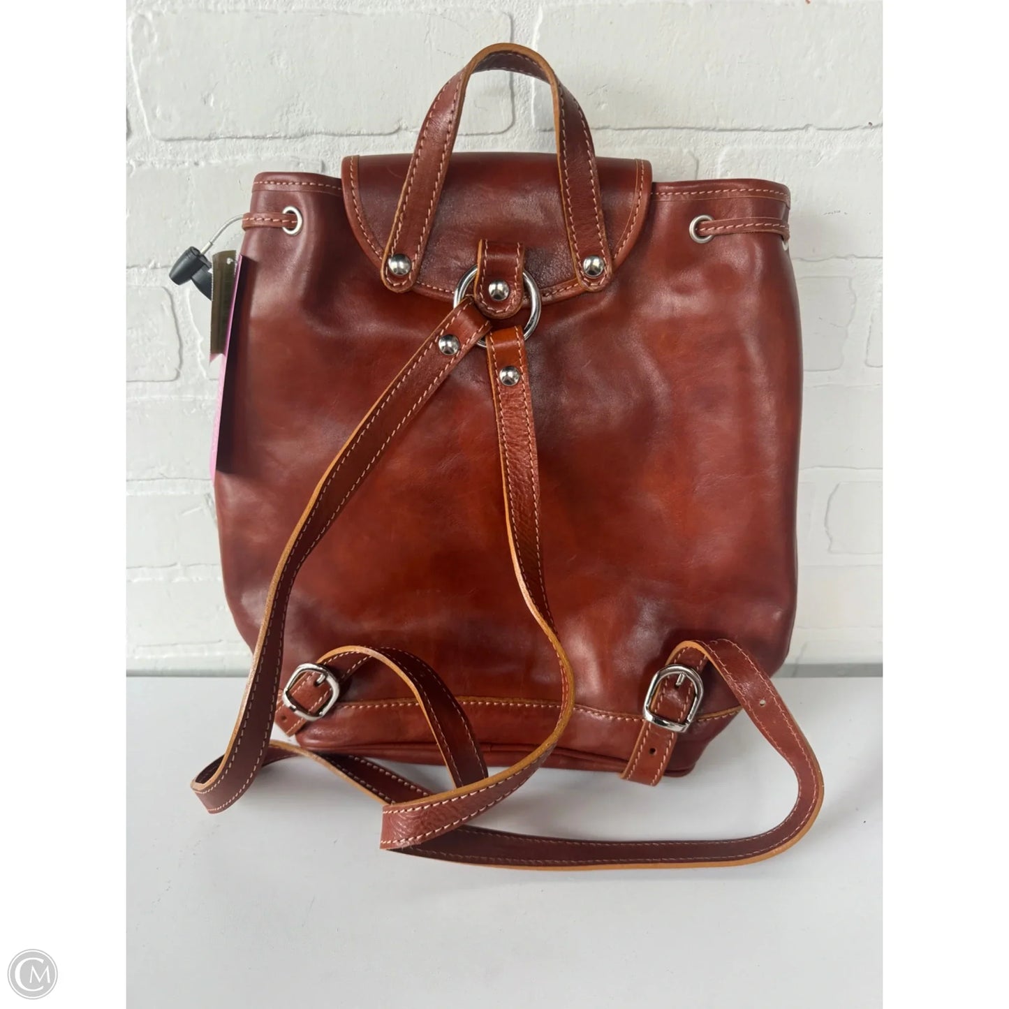 Backpack Leather By Cmc, Size: Large