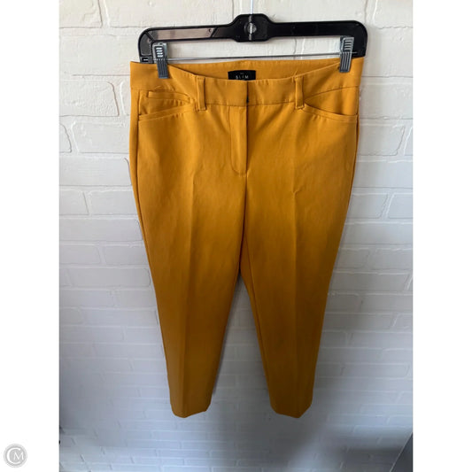 Pants Dress By White House Black Market In Gold, Size: 2