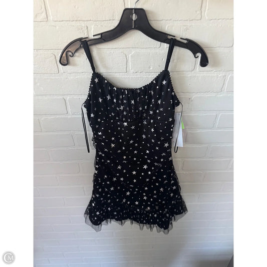 Dress Casual Short By Altard State In Black & Silver, Size: S