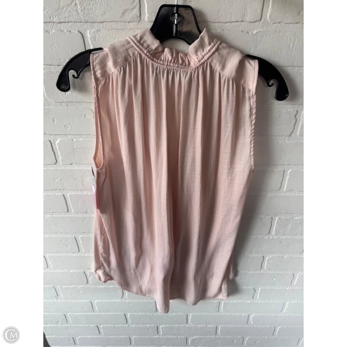 Top Sleeveless By Loft In Pink, Size: S