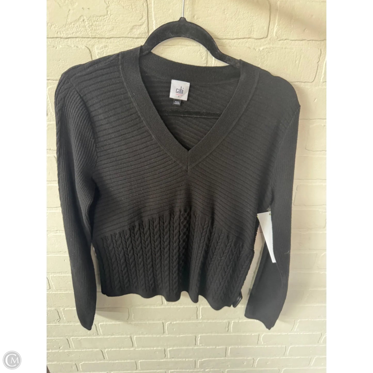 Sweater By Cabi In Black, Size: S