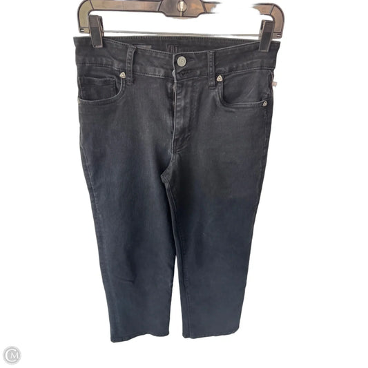 Jeans Wide Leg By Kut In Black Denim, Size: 2