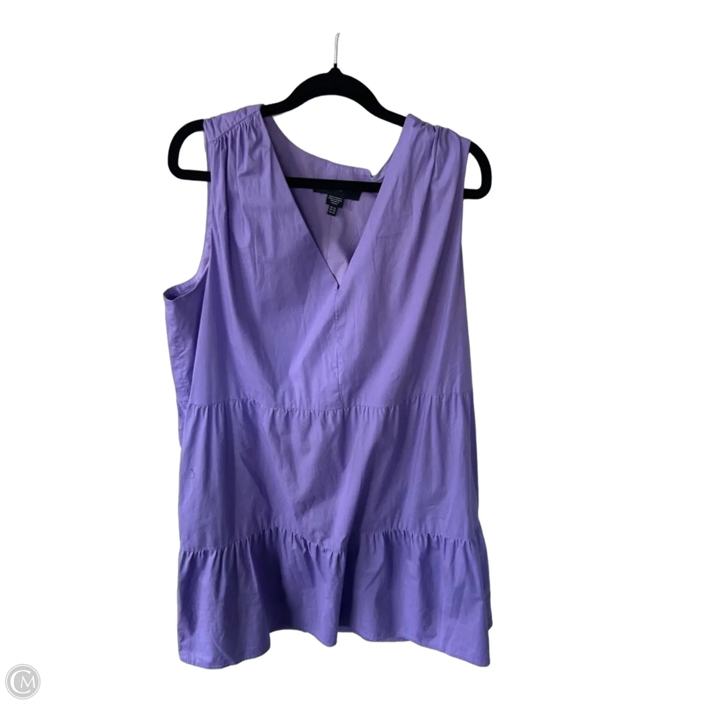 Dress Work By Maggy London In Purple, Size: L