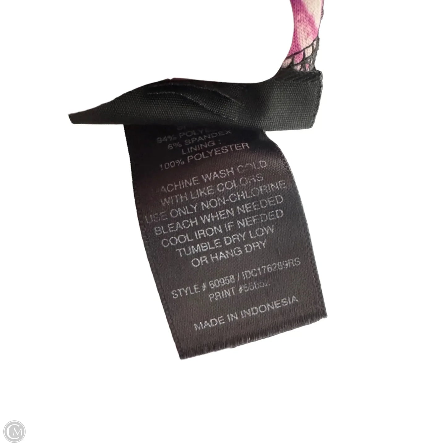 Dress Party Midi By En Focus In Black & Pink, Size: M