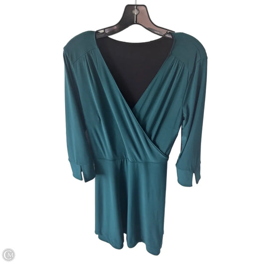 Dress Work By White House Black Market In Black & Green, Size: S