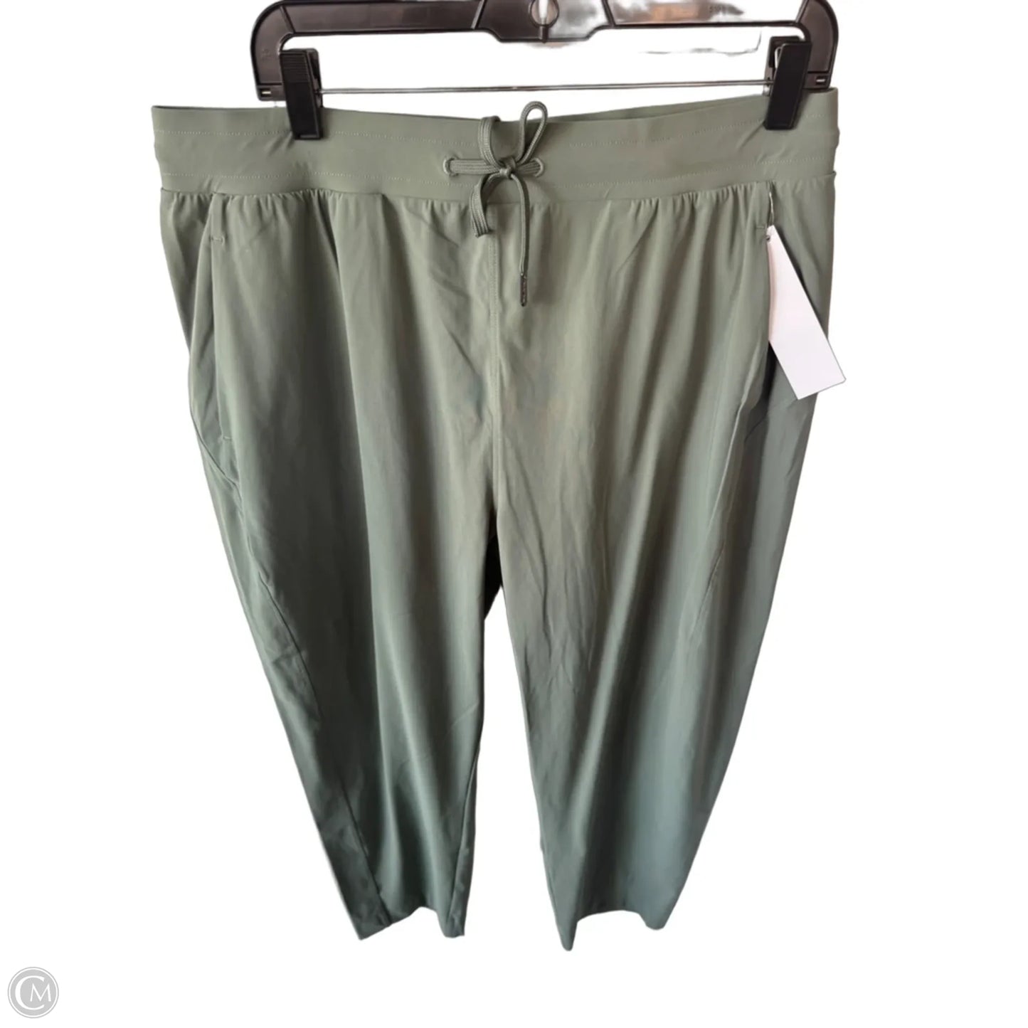 Athletic Pants By Sweaty Betty In Green, Size: 14