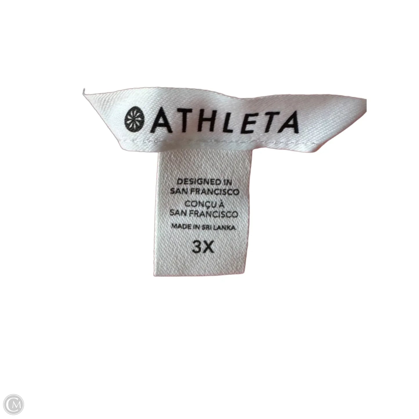 Athletic Tank Top By Athleta In Ombre Print, Size: 3x
