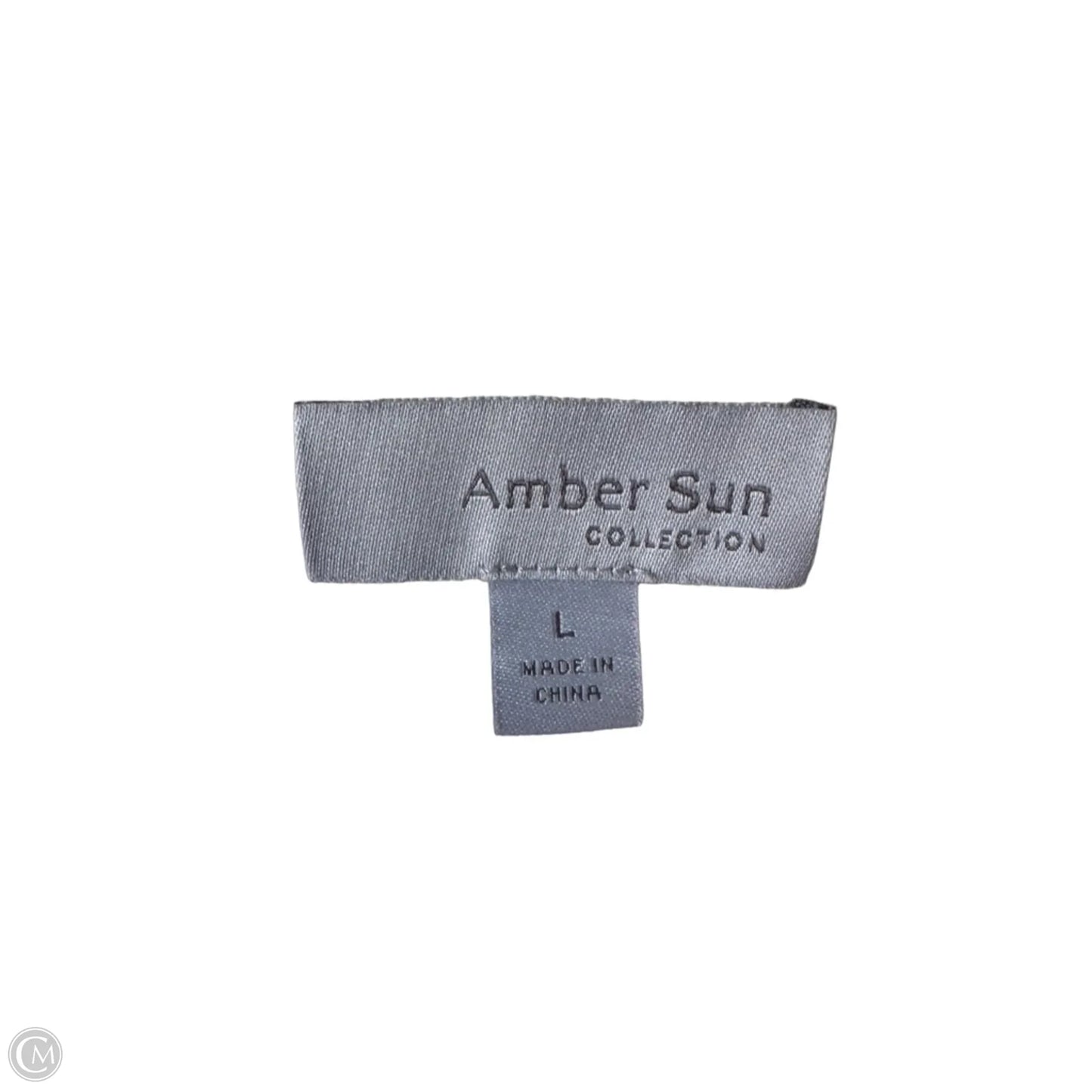Sweater Cardigan By Amber Sun In Pink & Red, Size: L