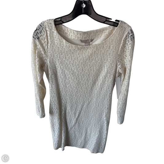 Dress Party Short By Banana Republic In Cream, Size: Xs