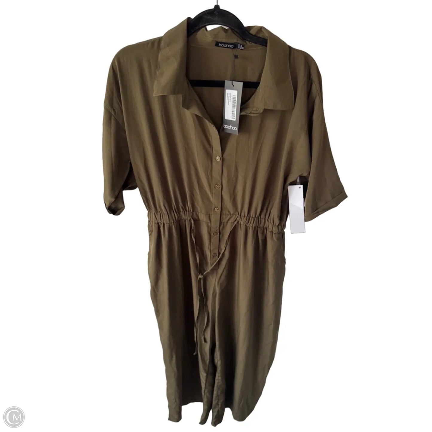 Jumpsuit By Boohoo Boutique In Green, Size: M