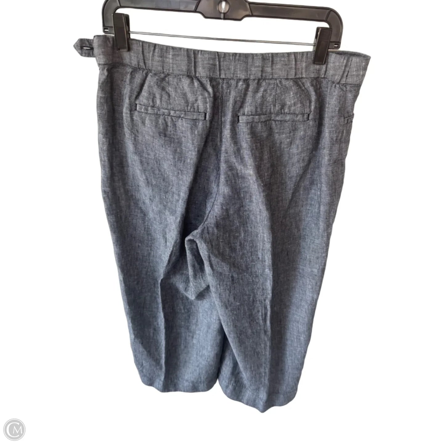 Pants Linen By J. Jill In Black & White, Size: 8p
