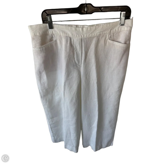 Pants Linen By J. Jill In White, Size: 8p