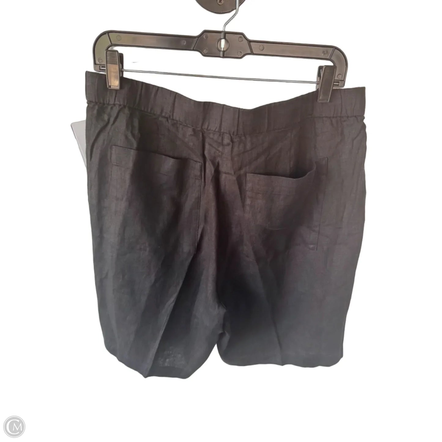 Shorts By Eileen Fisher In Black, Size: 8p
