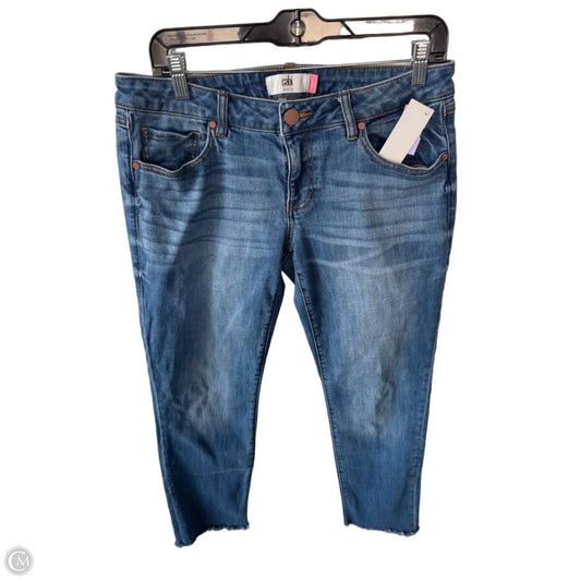 Jeans Boyfriend By Cabi In Blue Denim, Size: 6
