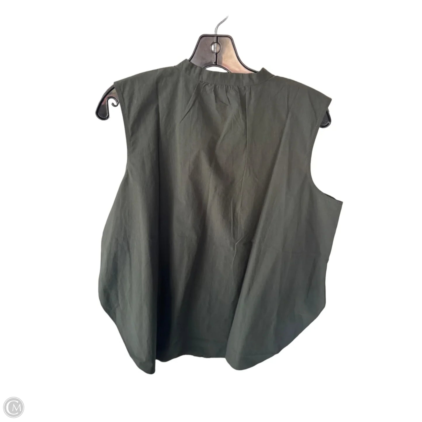 Tunic Sleeveless By Eileen Fisher In Green, Size: M